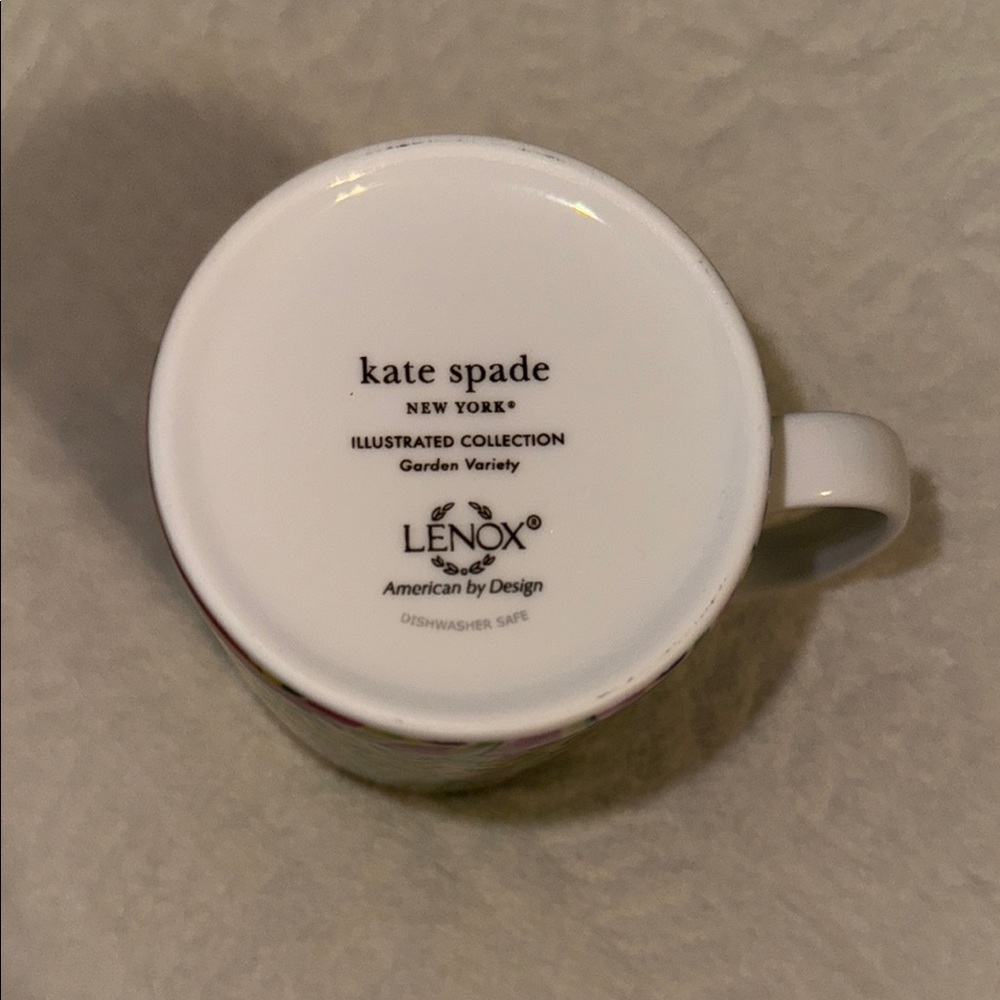 Lenox Kate Spade The Illustrated Collection Coffee Mug Garden Variety - Picture 6 of 8